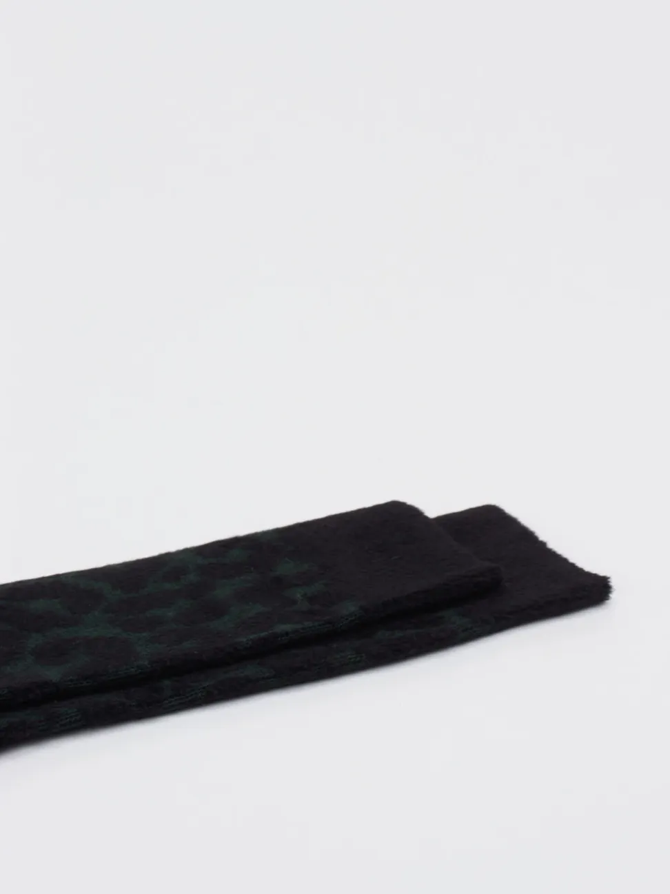 Alto Milano – Crew-Socken aus Textil mit Animalprint