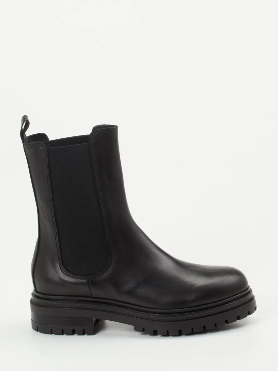 Andrea Puccini – Chelsea Boots aus Kalbleder Schwarz