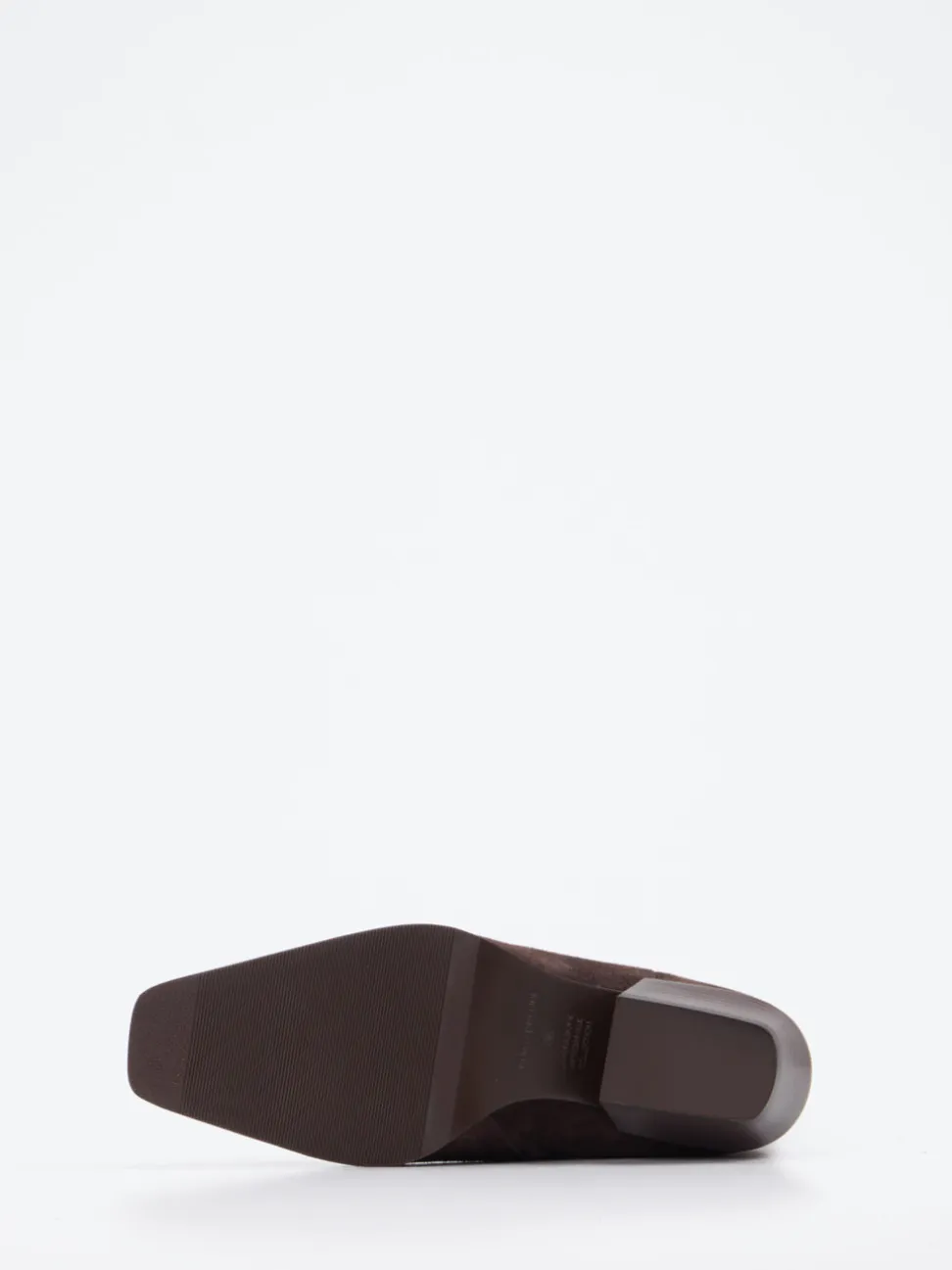 Andrea Puccini – Cowboy-Stiefeletten aus Veloursleder braun