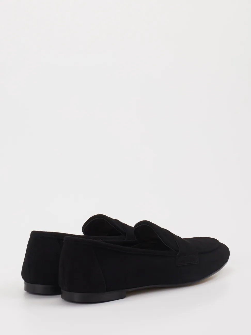 Andrea Puccini – Loafer aus Veloursleder Schwarz