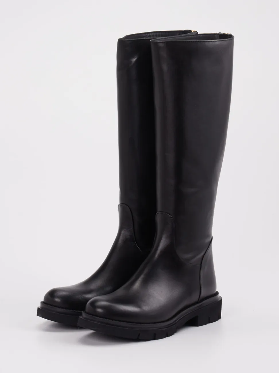 Andrea Puccini – Stiefel aus Kalbleder schwarz