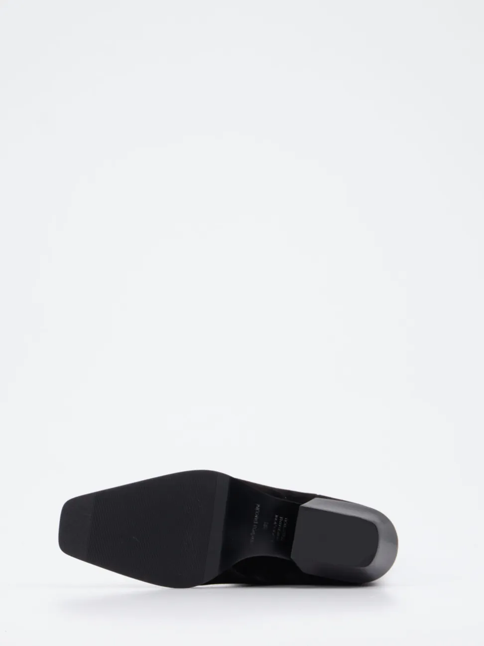 Andrea Puccini – Stiefeletten aus Veloursleder schwarz