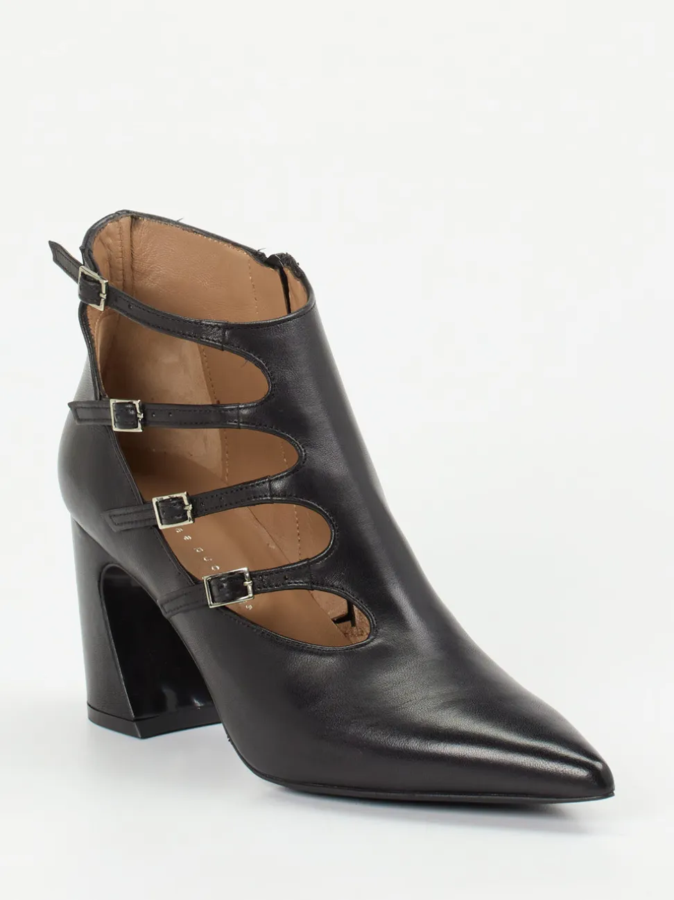 Andrea Puccini – Stiefeletten aus Lammleder schwarz