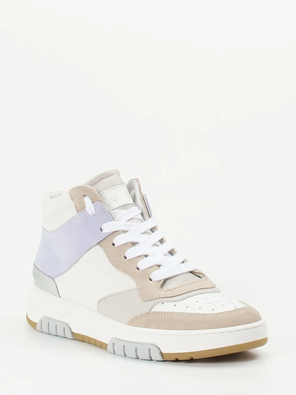 Andrea Sabatini – High-Top Sneaker aus Kalbleder Offwhite