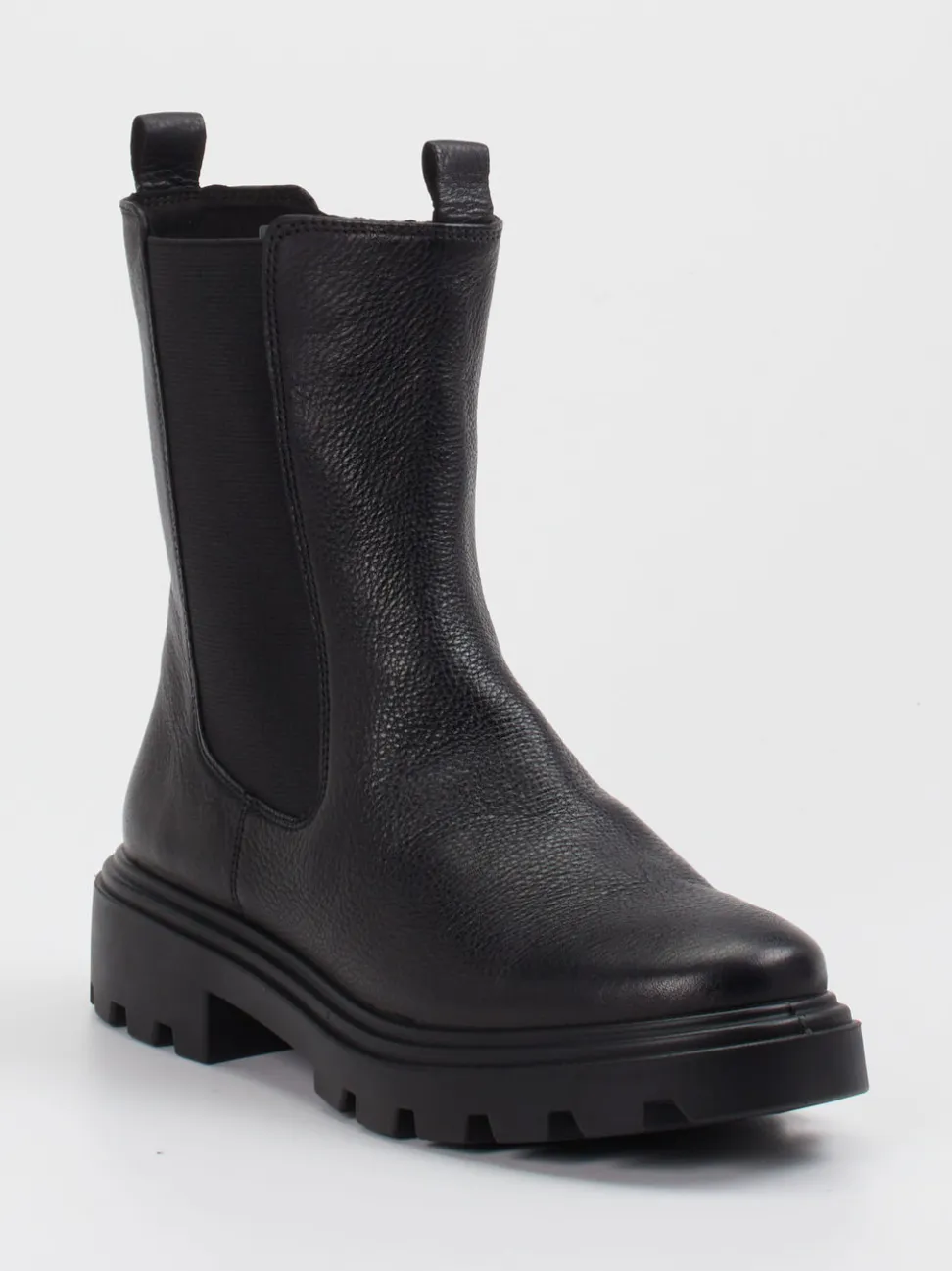 Ara – Chelsea-Stiefelette aus Kalbleder Schwarz