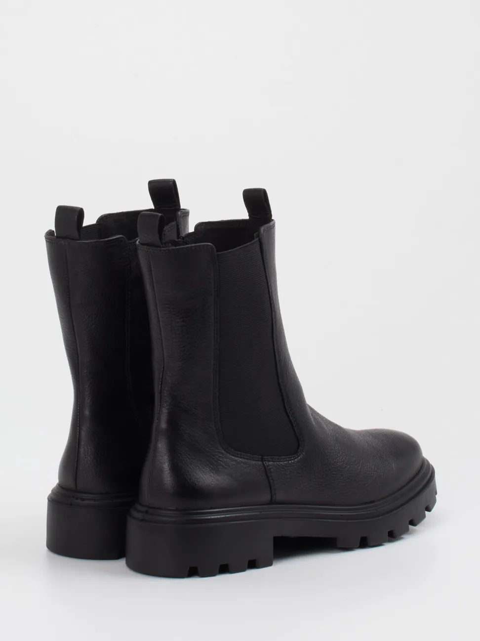 Ara – Chelsea-Stiefelette aus Kalbleder Schwarz