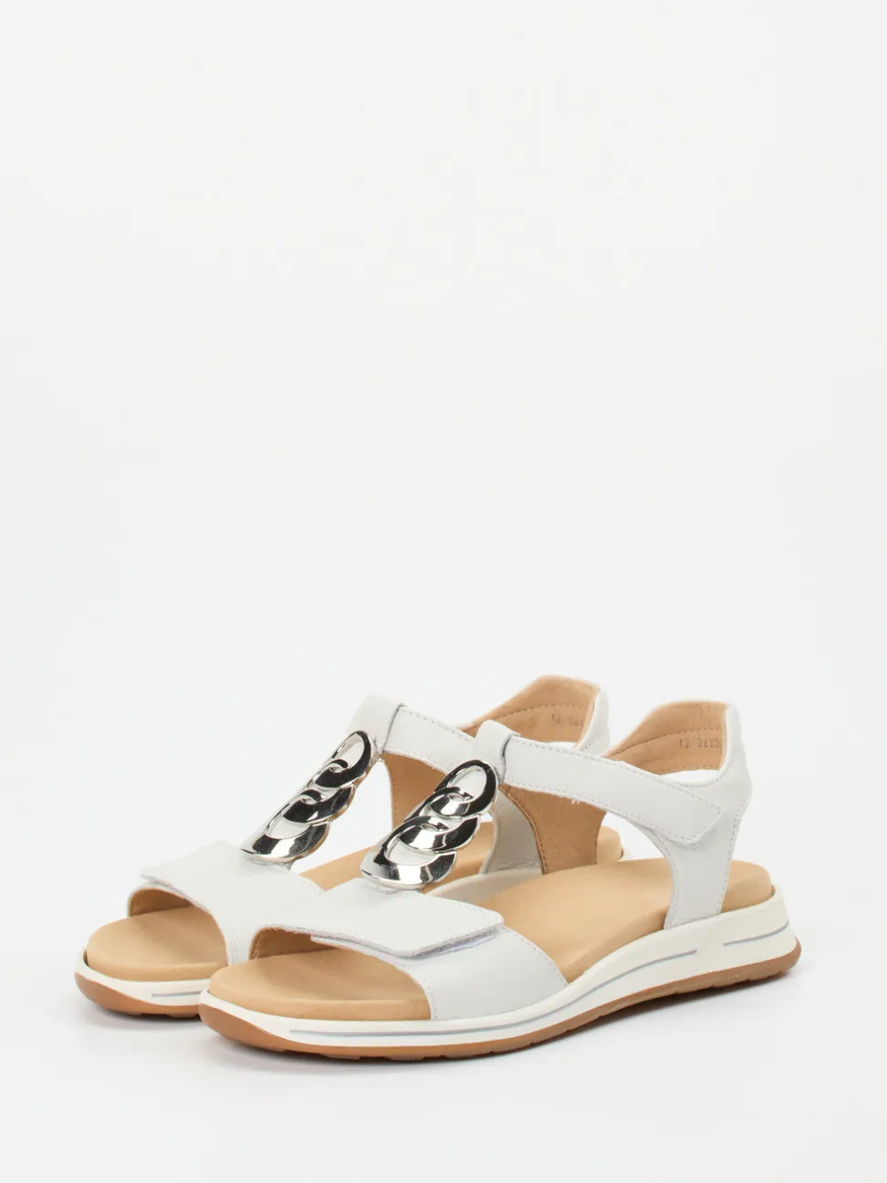 Ara – Sandalette aus Kalbleder Off-White