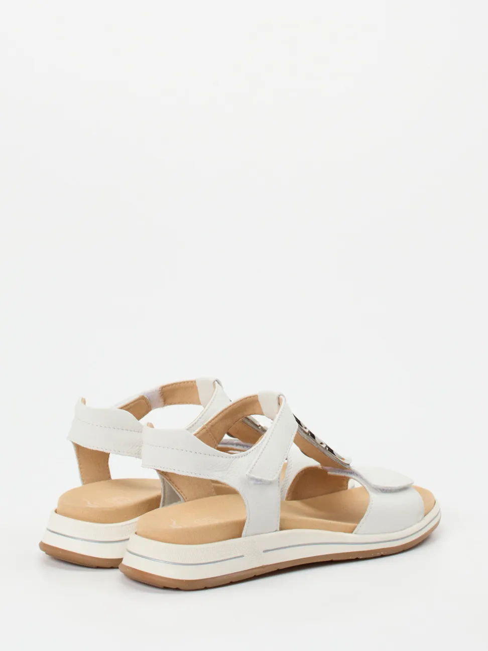 Ara – Sandalette aus Kalbleder Off-White
