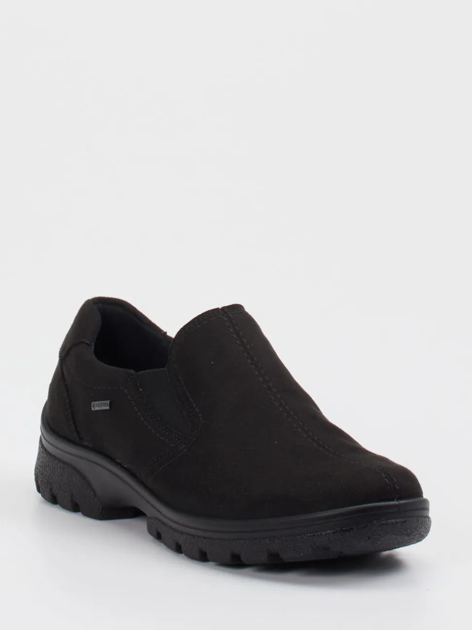 Ara – Slipper aus Veloursleder schwarz