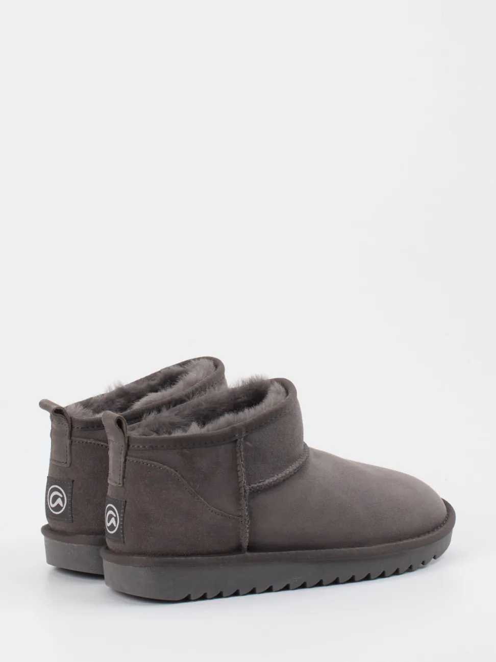Ara – Stiefeletten aus Veloursleder in Grau