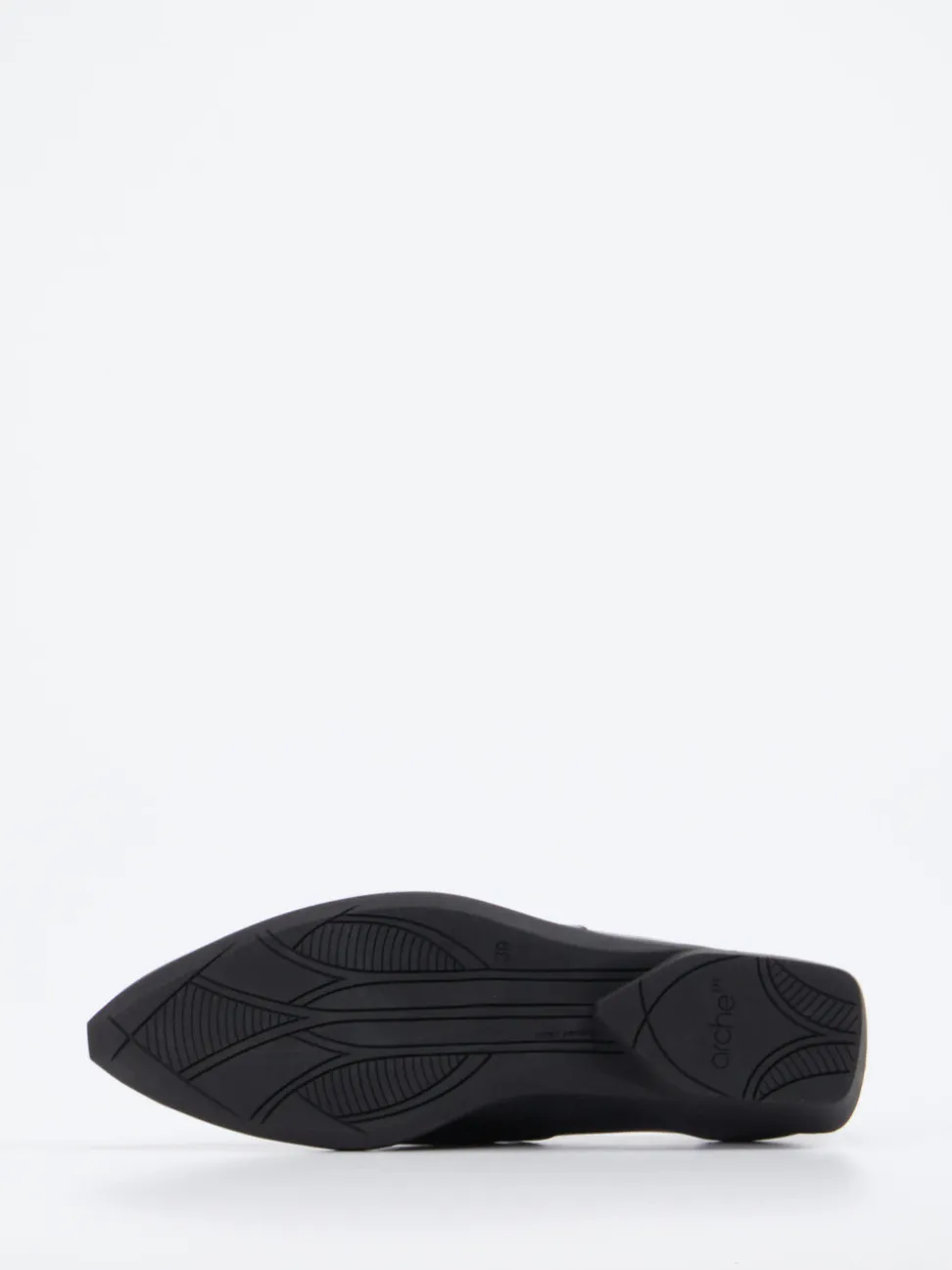 Arche – Derby-Schnürschuh aus Lackleder schwarz