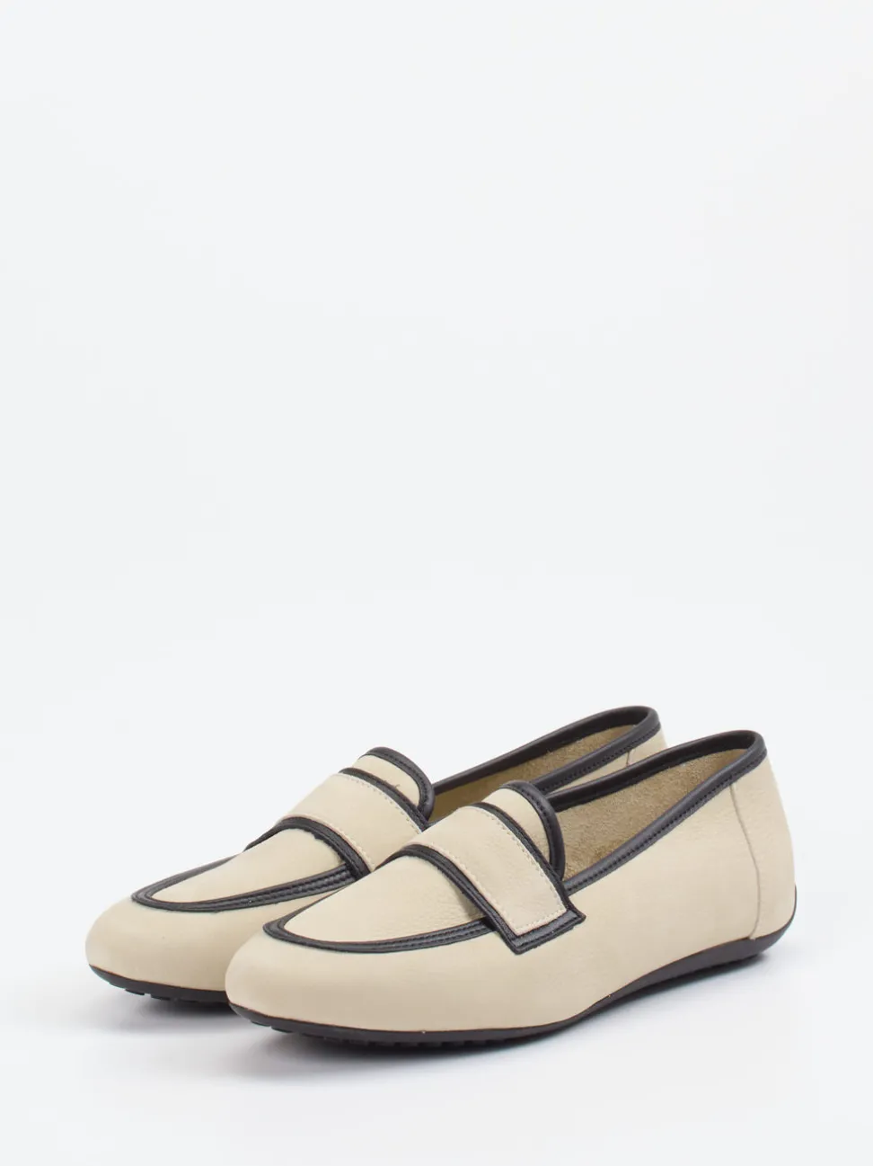 Arche – Loafer aus Nubukleder in Beige