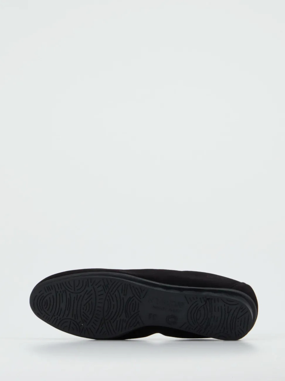 Arche – Slipper aus Nubukleder in Schwarz