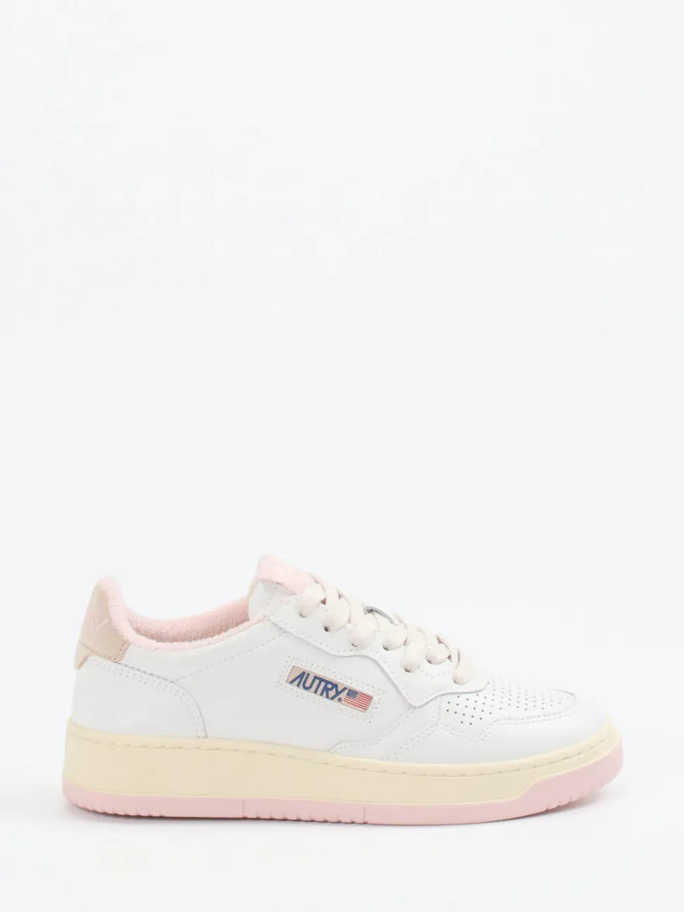 Autry – Sneaker aus Leder mit Pastellakzenten