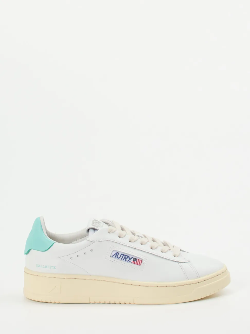 Autry – Sneaker aus Leder Weiß mit Farbakzent