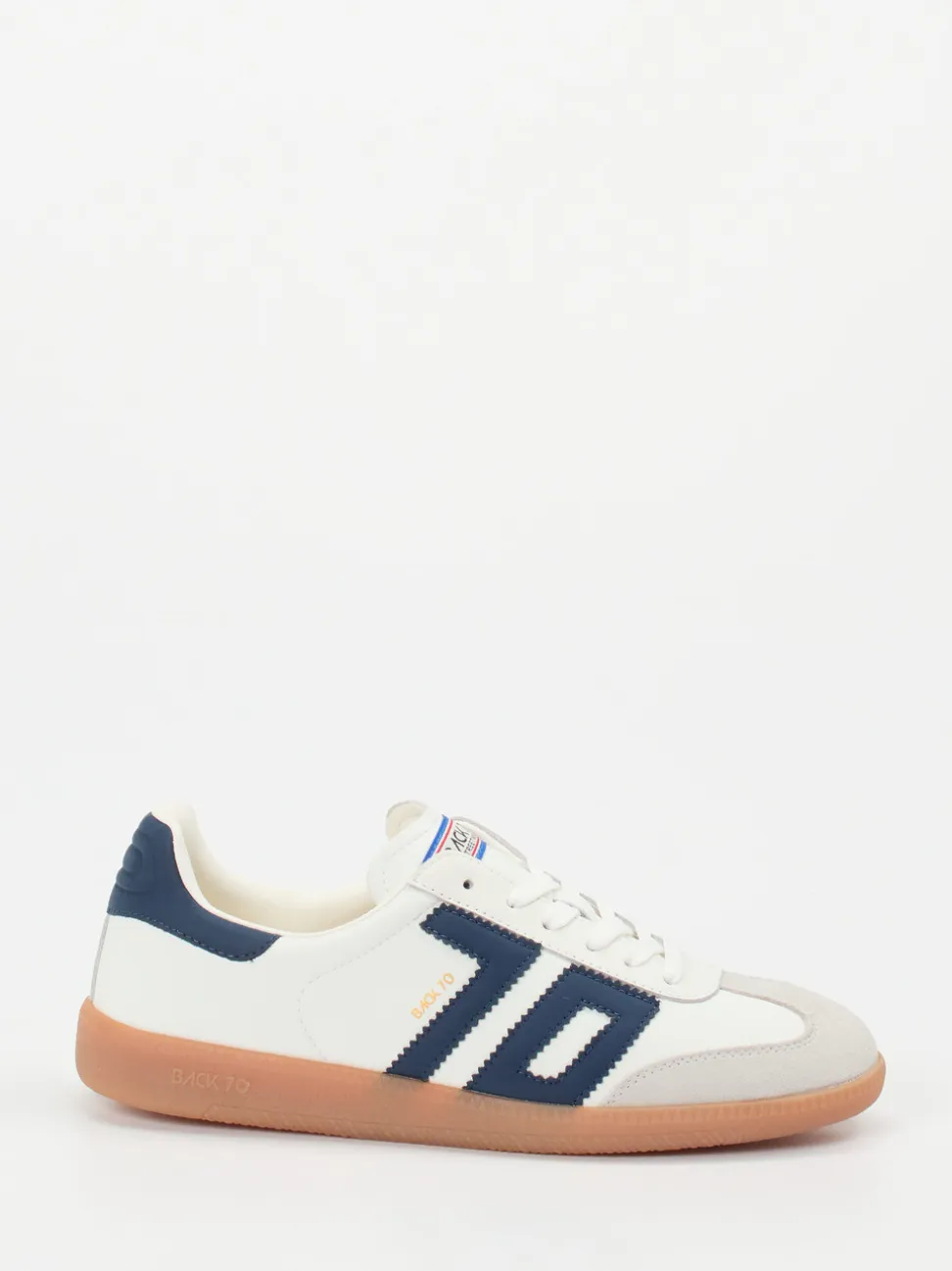 Back 70 – Retro-Sneaker aus Lammleder weiß