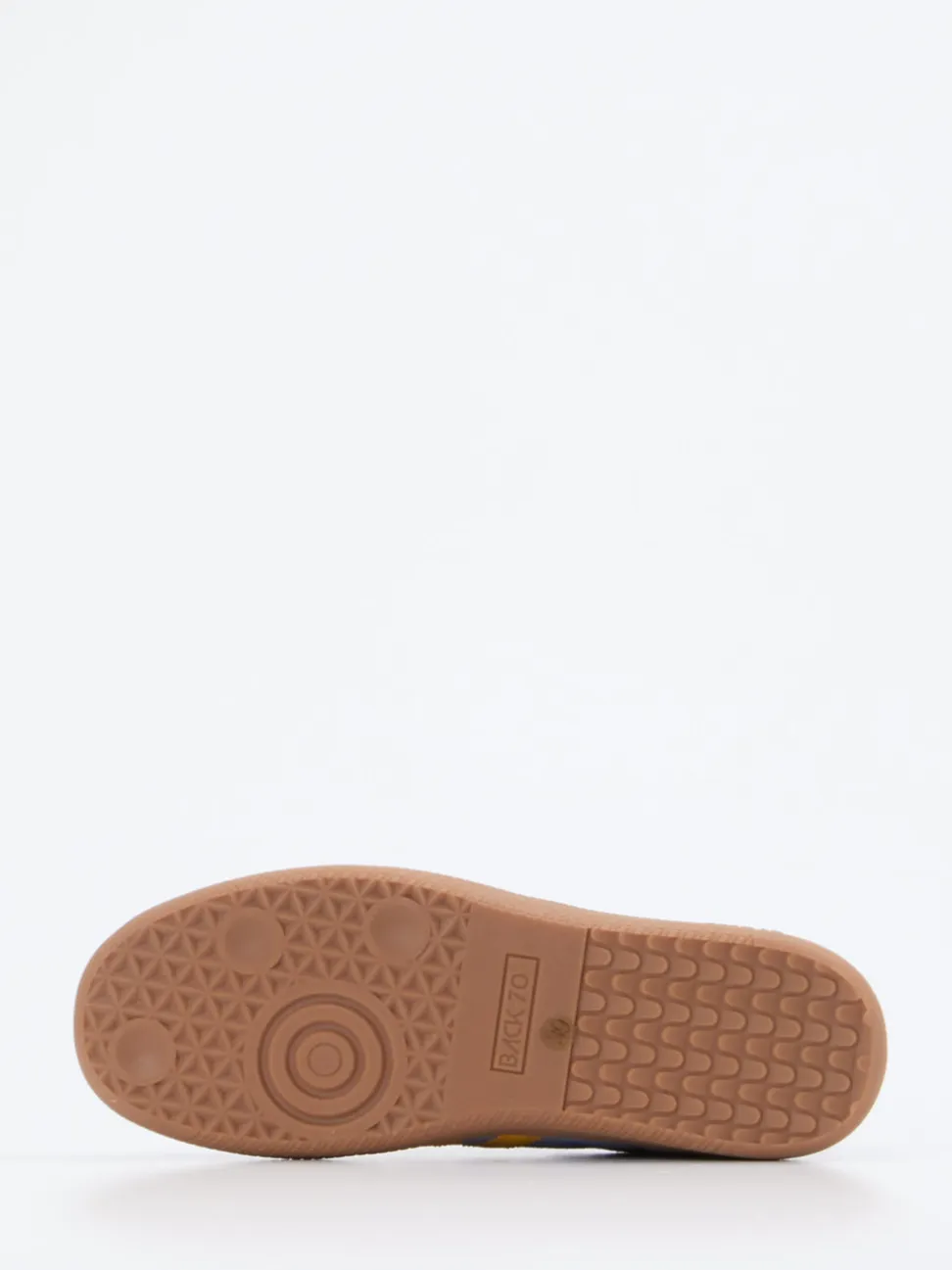 Back 70 – Retro-Sneaker aus Veloursleder jeansblau