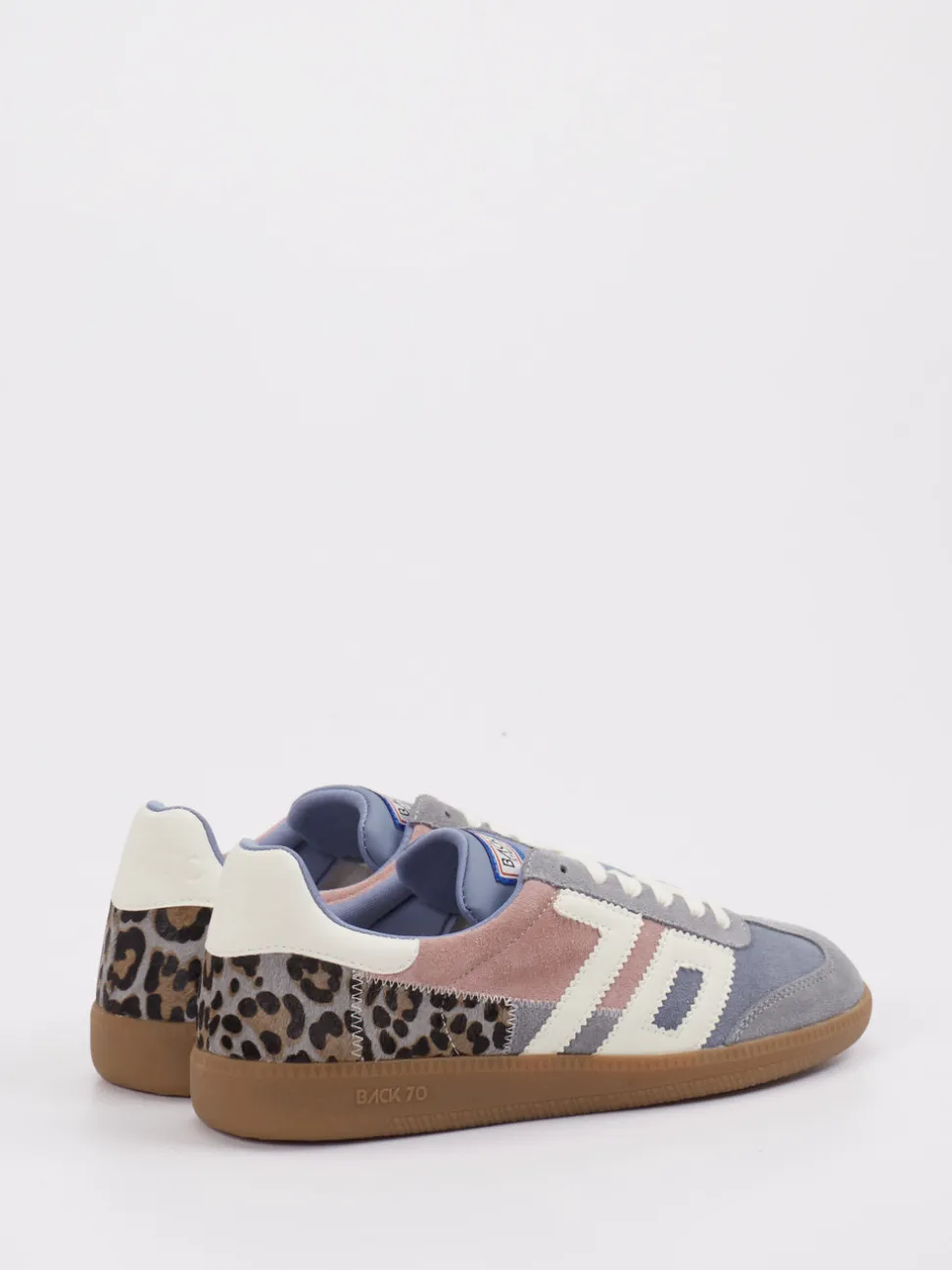 Back 70 – Retro-Sneaker aus Veloursleder mehrfarbig