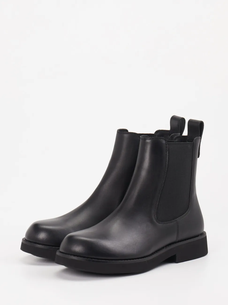 Boss – Chelsea Boots aus Lammleder schwarz