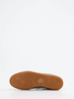 Boss – Sneaker aus Veloursleder in Taupe