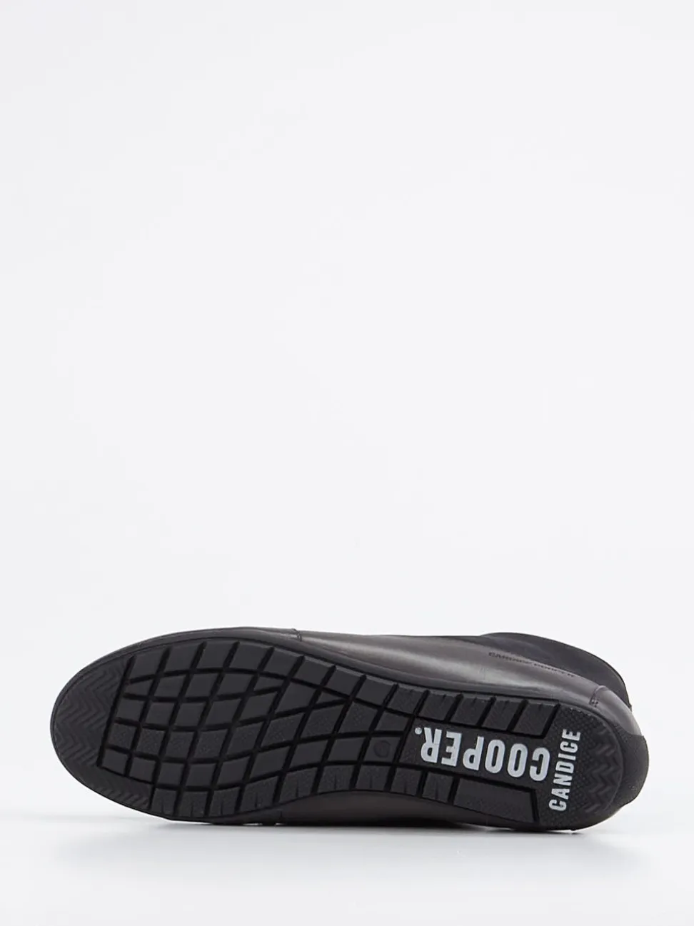 Candice Cooper – High-Top Sneaker aus Nubukleder anthrazit