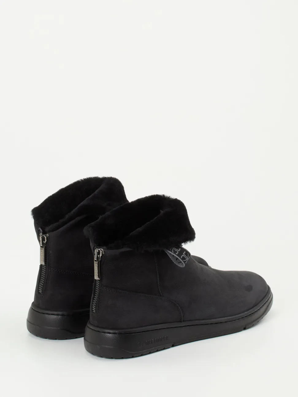 Candice Cooper – Stiefeletten aus Nubukleder Schwarz