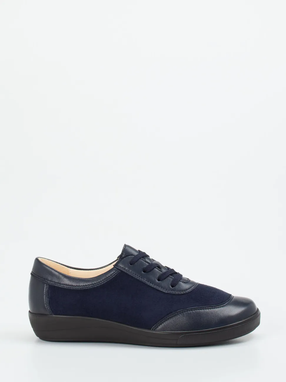 Christian Dietz – Komfort-Sneaker aus Stretchleder blau