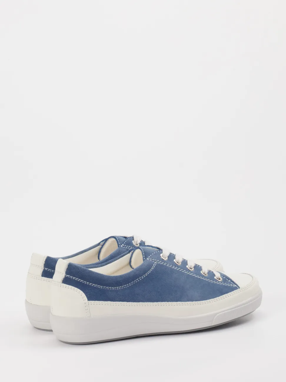 Christian Dietz – Sneaker aus Veloursleder in Blau