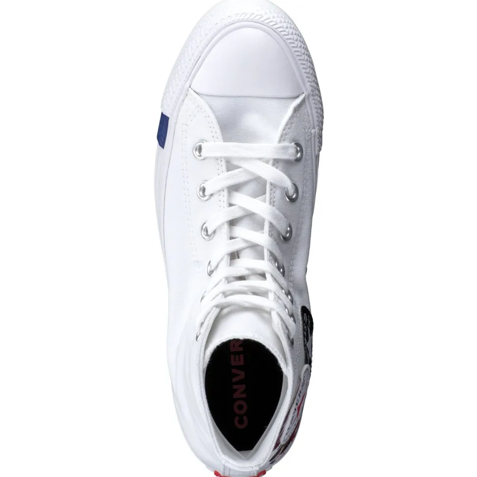 Converse – High-Top Sneaker aus Canvas Weiß