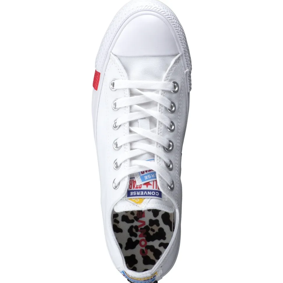 Converse – Low-Top Sneaker aus Canvas in Weiß