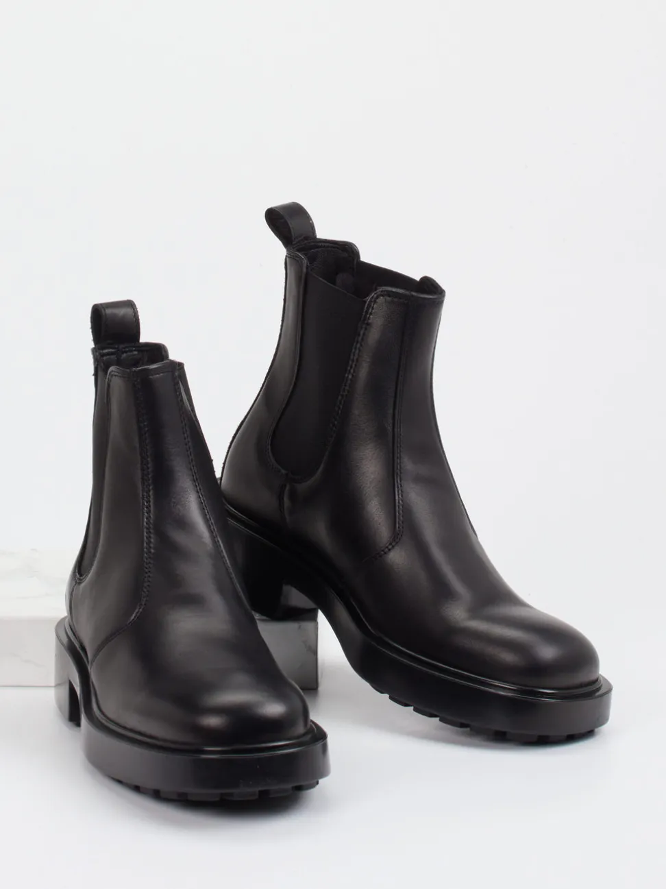 Copenhagen – Chelsea Boots aus Kalbleder schwarz