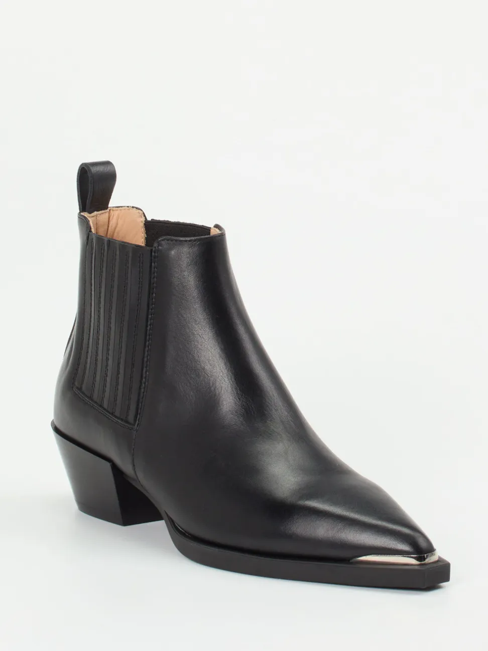 Copenhagen – Chelsea Boots aus Kalbleder schwarz