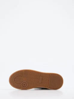 Copenhagen – Low-Top Sneaker aus Kalbleder silber