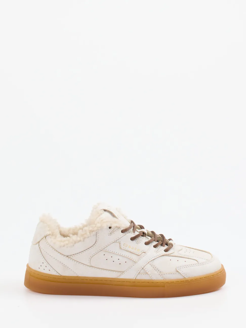 Copenhagen – Sneaker aus Kalbleder mit Teddyfutter