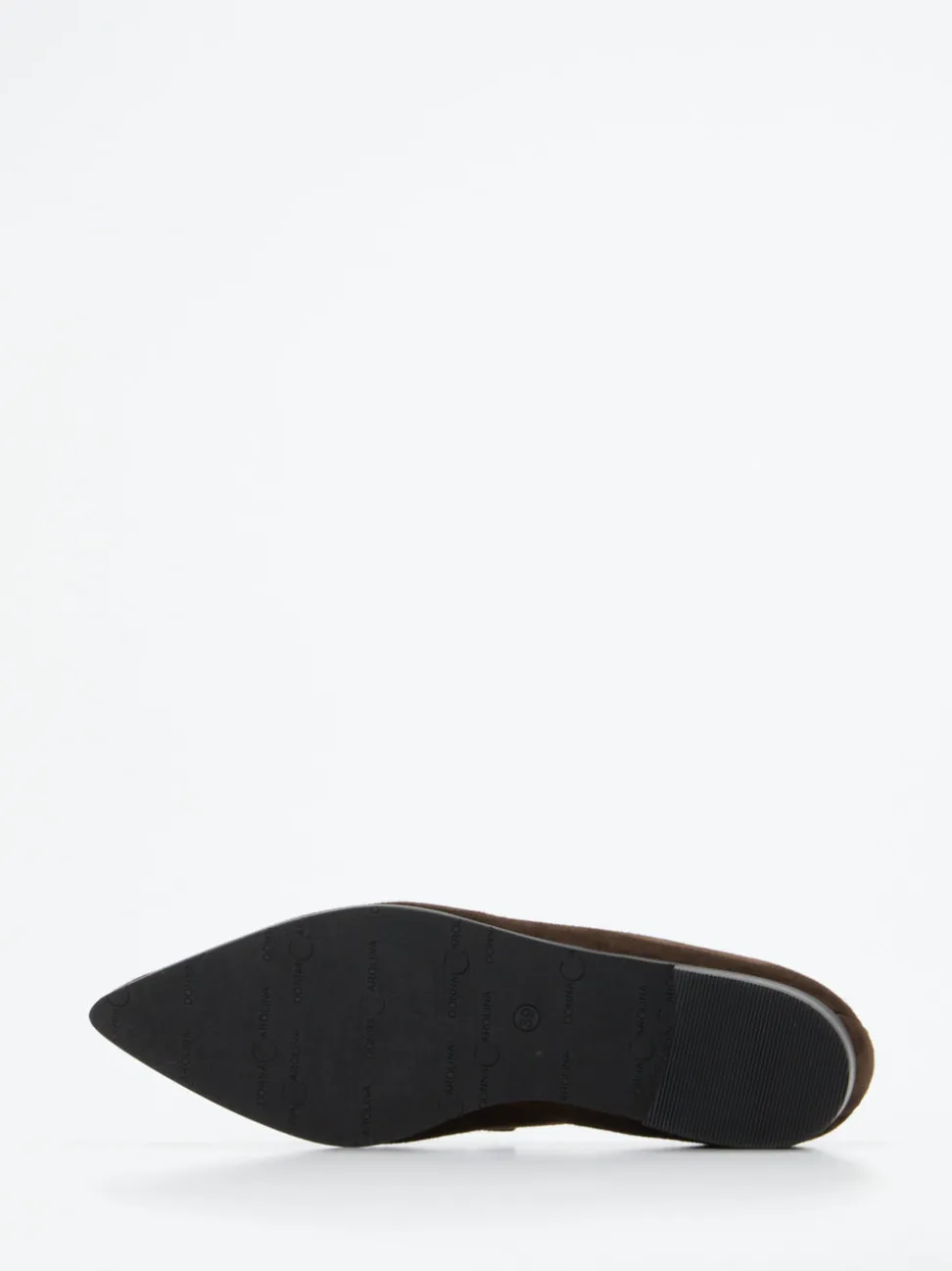 Donna Carolina – Loafer aus Veloursleder dunkelbraun