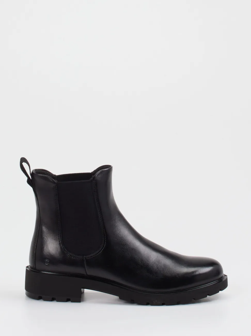 Ecco – Chelsea Boots aus Kalbleder schwarz