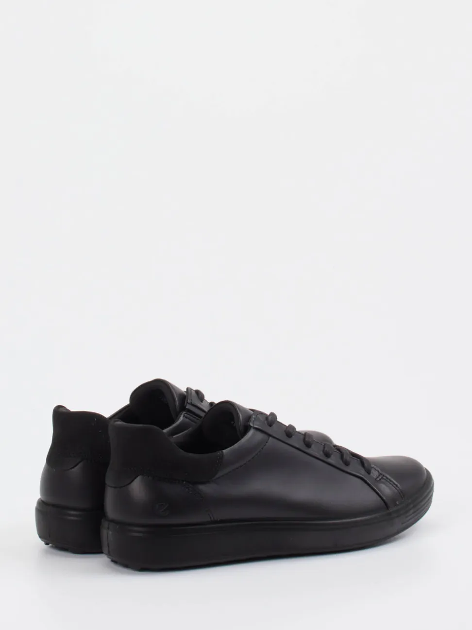 Ecco – Sneaker aus Kalbleder in Schwarz