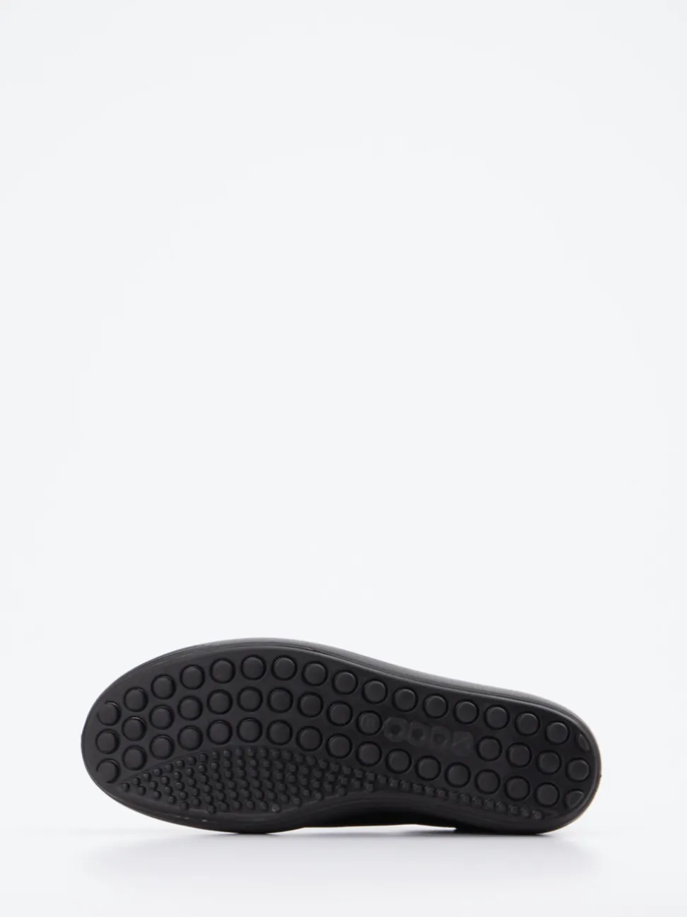 Ecco – Sneaker aus Kalbleder in Schwarz