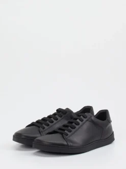 El Naturalista – Sneaker aus Kalbleder in Schwarz