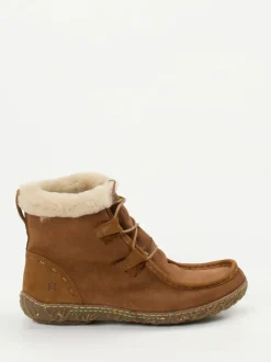 El Naturalista – Stiefelette aus Veloursleder rostbraun