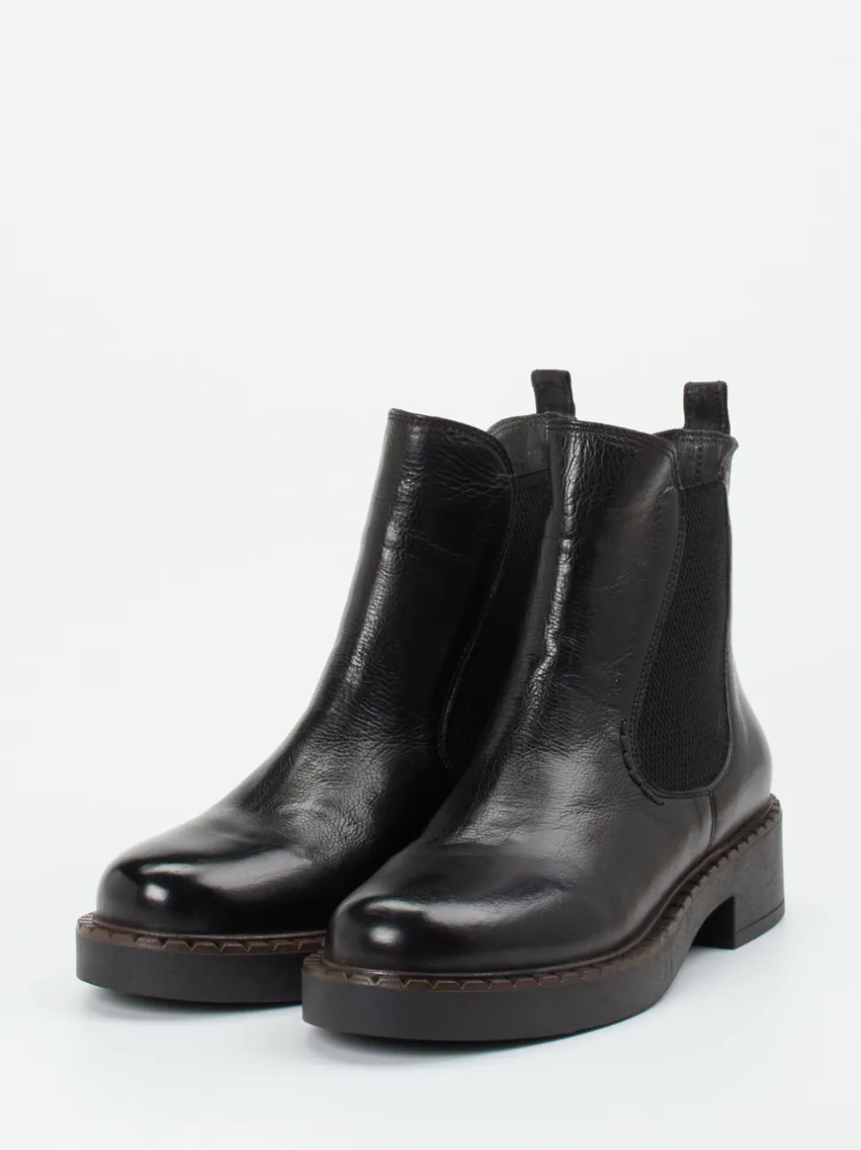 Everybody – Chelsea Boots aus Kalbleder schwarz