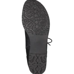Everybody – Schnürboots aus Lammleder schwarz