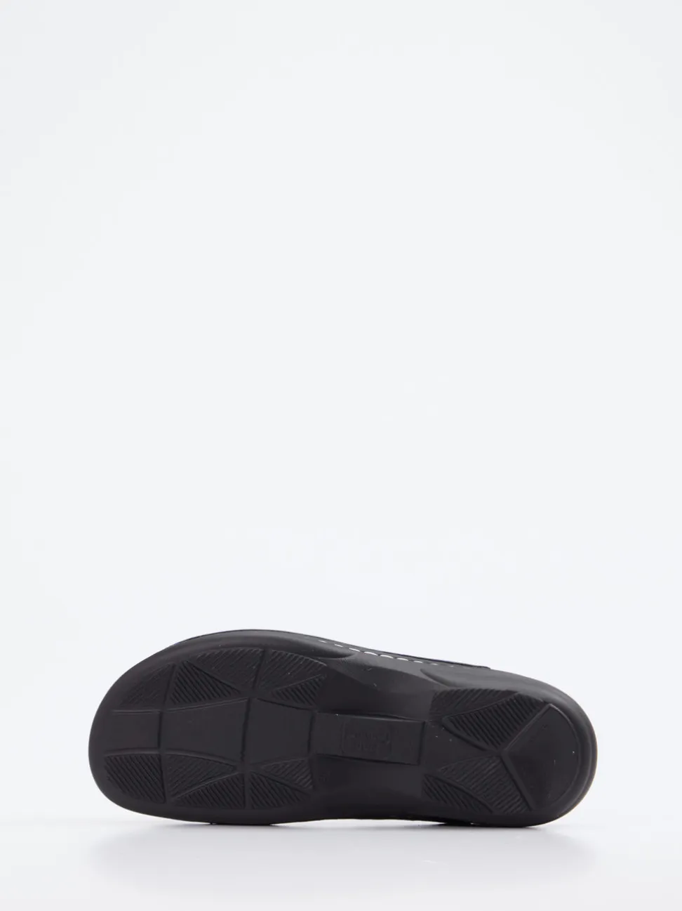 Finn Comfort – Komfortsandale aus veganem Kunstleder blau