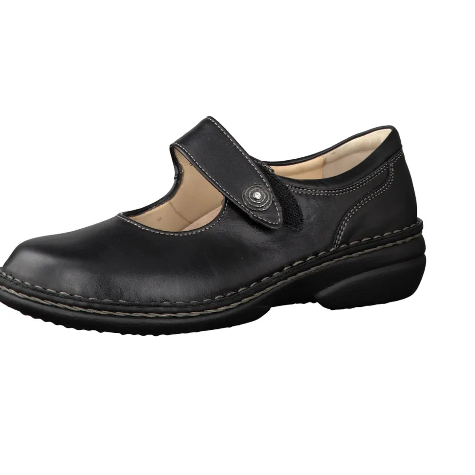 Finn Comfort – Mary Janes aus Kalbleder schwarz