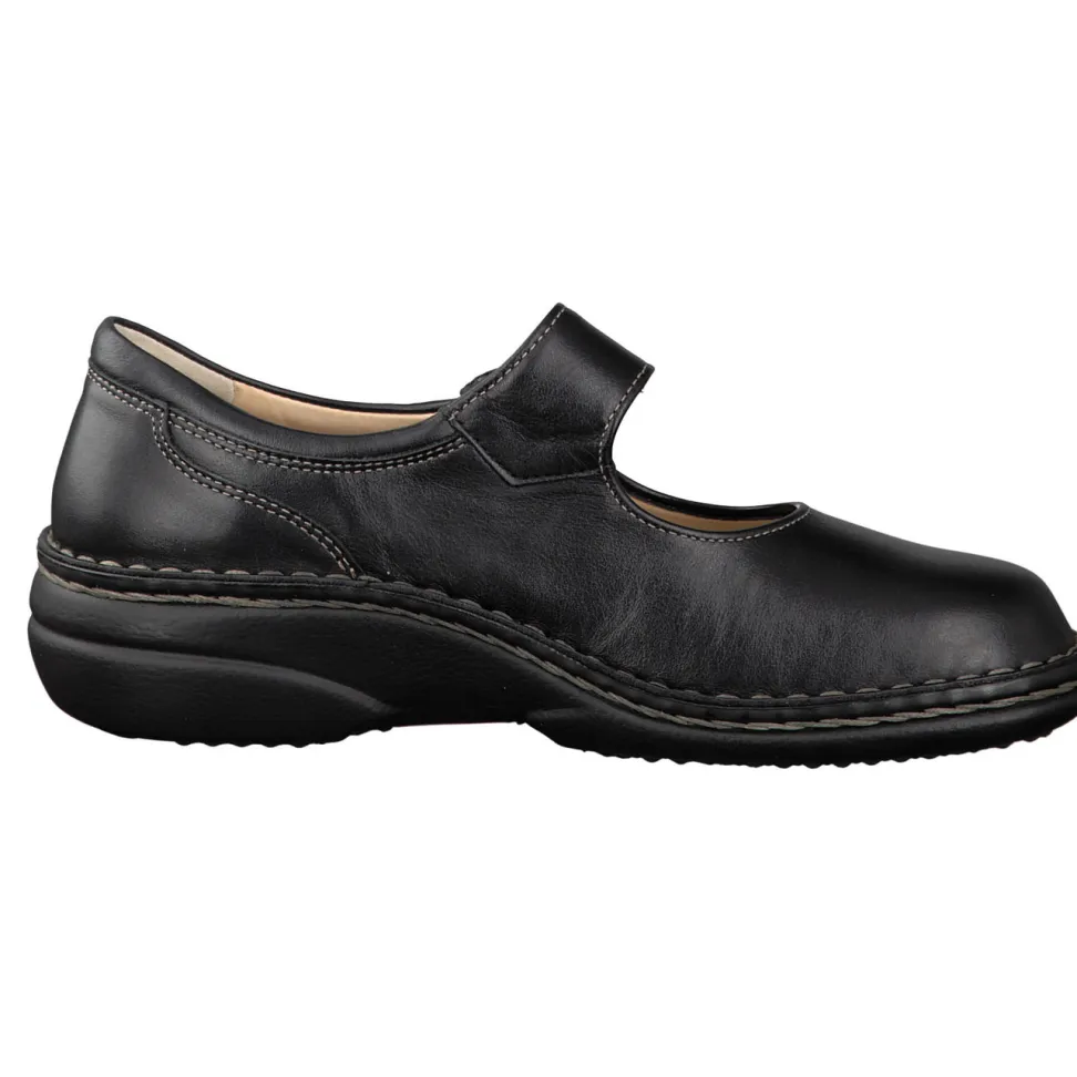 Finn Comfort – Mary Janes aus Kalbleder schwarz