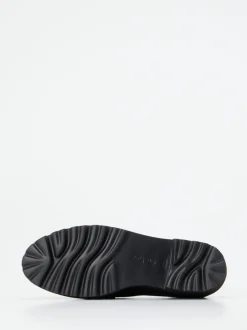 Gabor – Chunky Loafer aus Veloursleder Schwarz