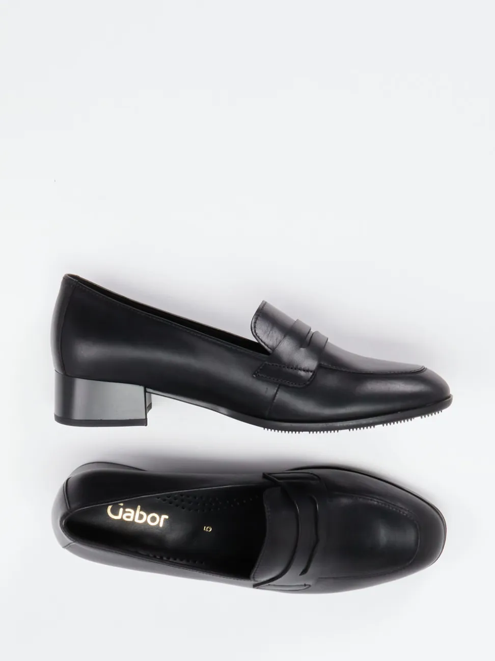 Gabor – Loafer aus Kalbleder schwarz