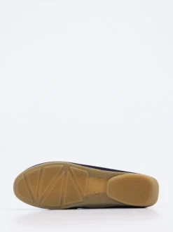 Gabor – Loafer aus Veloursleder in Dunkelblau