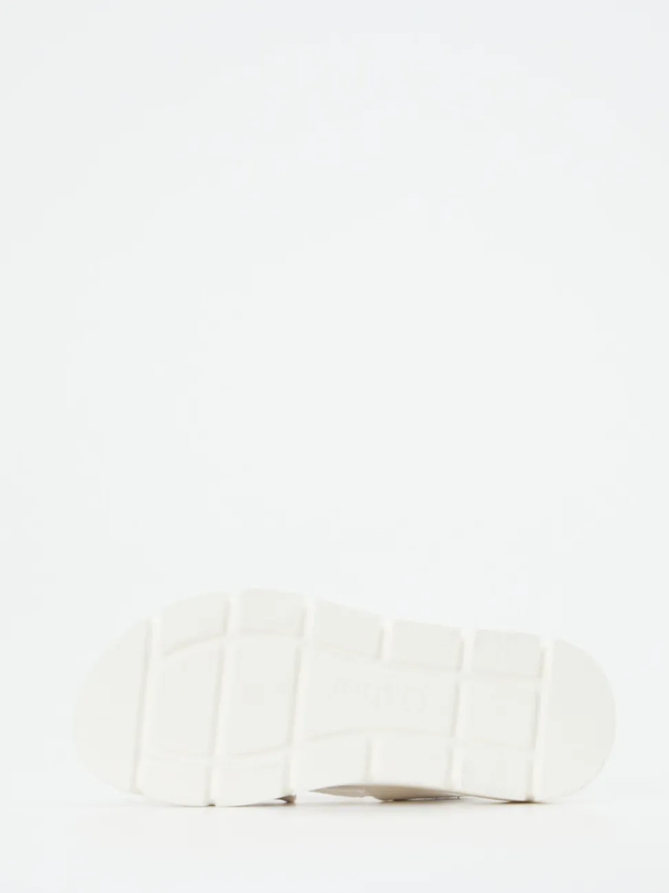 Gabor – Plateausandale aus Lammleder Offwhite