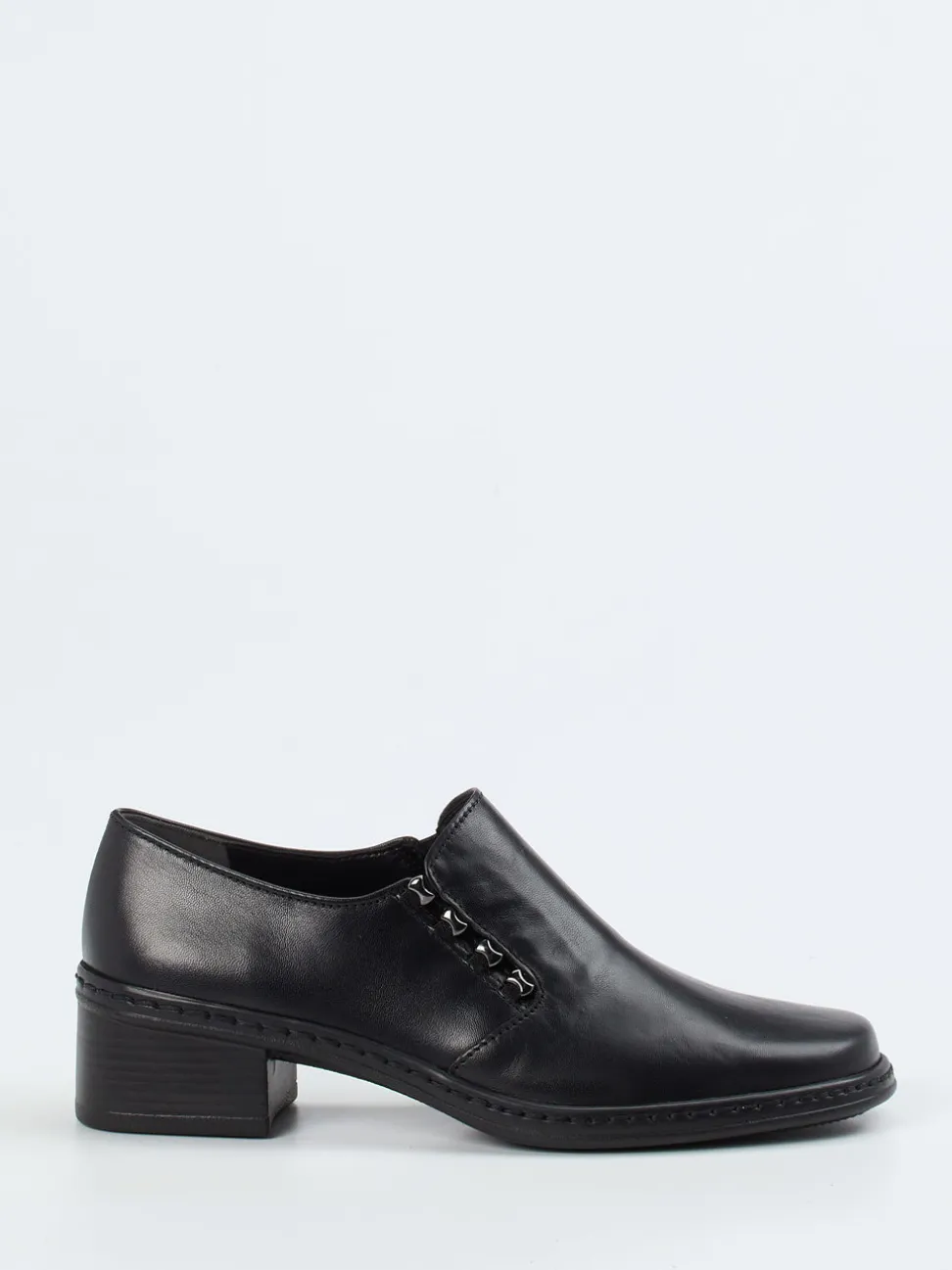 Gabor – Slipper aus Lammleder in Schwarz